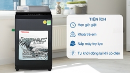 Máy giặt Toshiba 10kg AW-M1100JV(MK) sang trọng và hiệu quả