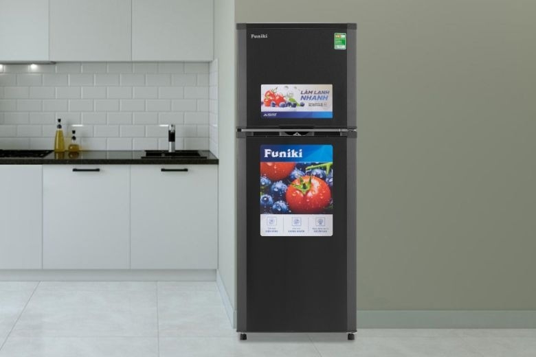 Tủ lạnh Funiki inverter HR T8209TDG 2 cánh 209 lít giải pháp bảo quản thực phẩm tiết kiệm, bền bỉ cho gia đình Việt