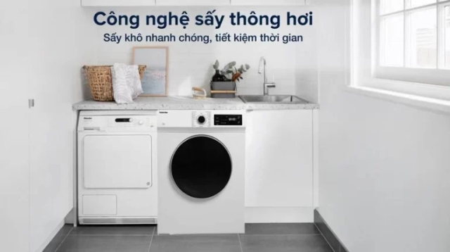 5 lý do khiến bạn lựa chọn máy sấy quần áo Toshiba TD-H80SEV(WK)