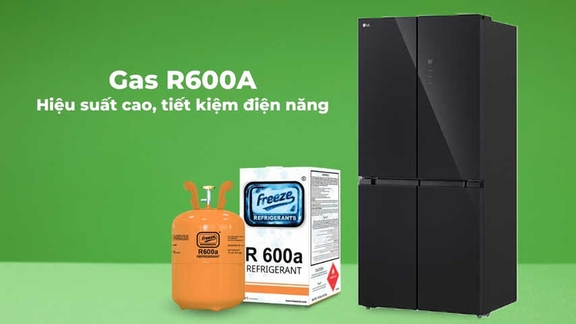 Tủ lạnh LG inverter LFB47BLG sang trọng, tinh tế thu hút người dùng