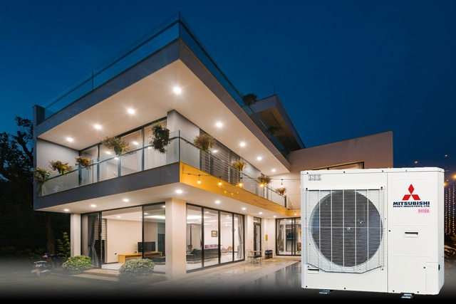 Đánh giá chi tiết hệ thống điều hòa trung tâm Mitsubishi 2 chiều FDC140KXES6