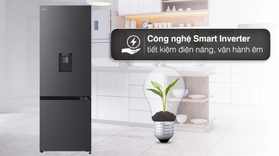 Những tiện ích mà tủ lạnh LG LBD33BLMA 2 cánh mang lại