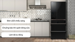 Những tính năng vượt trội bên trong tủ lạnh Hitachi 6 cánh R-HW620RV(XK)