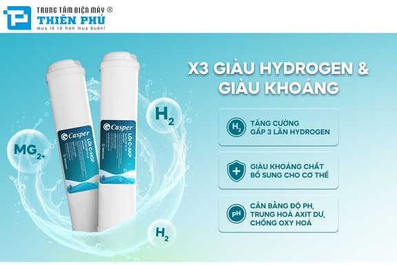 Máy Lọc Nước Casper Hydrogen WH-D6V1