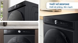 Máy giặt sấy samsung inverter WD21B6400KV/SV – Giặt sấy 2 trong 1, tối ưu tiện ích cho gia đình hiện đại