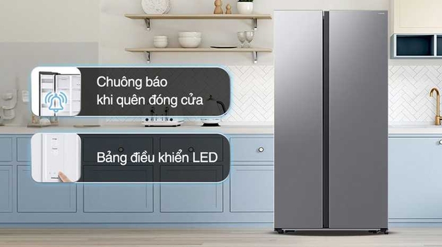 Những điểm ấn tượng về tủ lạnh Samsung 2 cánh RS57DG400EM9SV