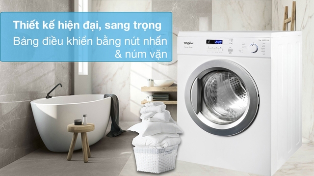 Những đặc điểm nổi bật có trong máy sấy quần áo Whirlpool AWD712S2