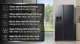 Một số thông tin đáng chú ý về tủ lạnh Samsung 2 cánh RS70F65K2FSV