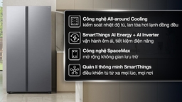 Một số tính năng từ tủ lạnh Samsung RS57DG400EM9SV bạn cần biết