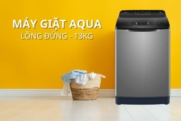 Máy giặt Aqua inverter AQW-FR130UHT.SS giải pháp giặt giũ thông minh, tiết kiệm điện năng