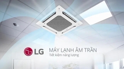 Tận hưởng không gian mát lạnh đồng đều với điều hòa âm trần LG 48000btu inverter ZTNQ48GMLA0/ZUAD1