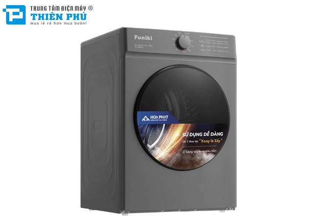 Máy Sấy Quần Áo Funiki 8Kg HD V680AG