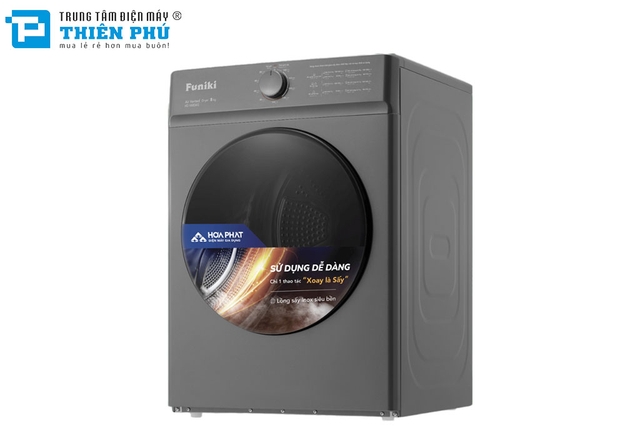 Máy Sấy Quần Áo Funiki 8Kg HD V680AG