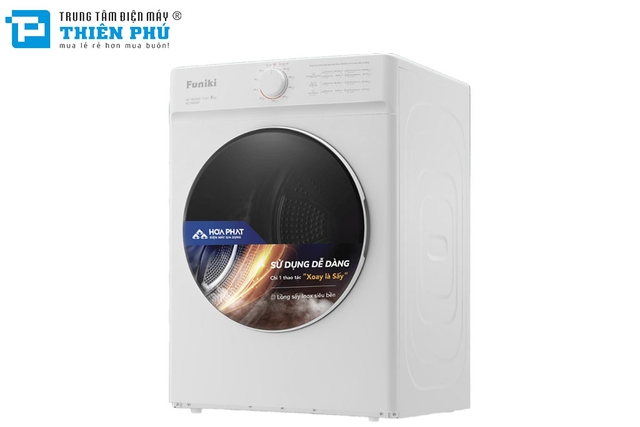 Máy Sấy Quần Áo Funiki 8Kg HD V680AW