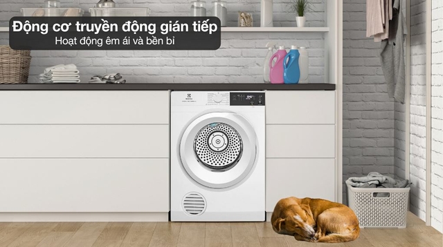 Sắm ngay máy sấy quần áo Electrolux thông hơi EDS904H3WC để sấy khô quần áo hoàn hảo