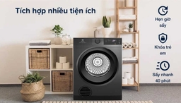 Sấy khô quần áo nhanh chóng với máy sấy quần áo Electrolux EDS904N3SC Thái Lan