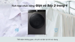 Máy Giặt Sấy Samsung Inverter 11Kg Sấy 7Kg WD11T734DBX/SV sản phẩm đáng để đầu tư cho gia đình
