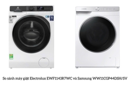 So sánh máy giặt Electrolux EWF1143R7WC và Samsung WW11CGP44DSH/SV: Nên mua loại nào?