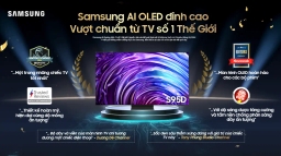 Smart tivi Samsung 77 inch QA77S95FAKXXV – Siêu phẩm OLED 77 inch định nghĩa đỉnh cao giải trí 2025