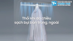 Tủ chăm sóc quần áo Samsung DF24CB9900CRSV hấp sấy chuẩn spa tại ngôi nhà của bạn