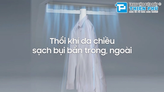 Tủ chăm sóc quần áo Samsung DF24CB9900CRSV hấp sấy chuẩn spa tại ngôi nhà của bạn