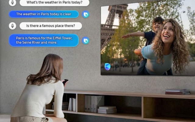 Bật mí loạt tính năng thông minh ứng dụng AI trên smart tivi Samsung QA65QN90FAKXXV