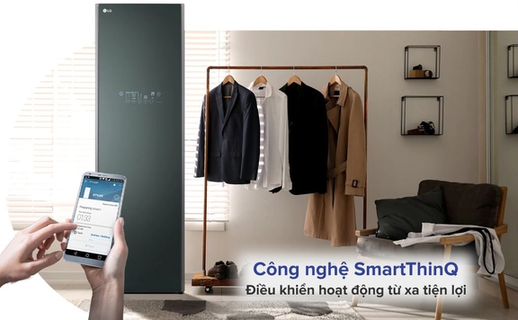 Tủ chăm sóc quần áo LG SC5MNR4G lựa chọn xứng đáng cho người yêu sự chỉn chu
