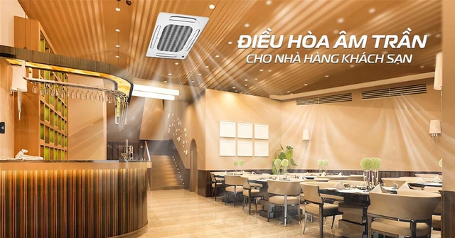 4 chiếc điều hòa âm trần 36000BTU 2 chiều HOT nhất 2025