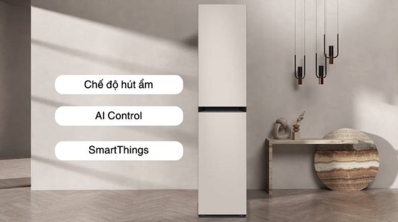 Tủ chăm sóc quần áo Samsung 3 móc DF18CB8600ERSV giải pháp chăm sóc quần áo chuyên nghiệp