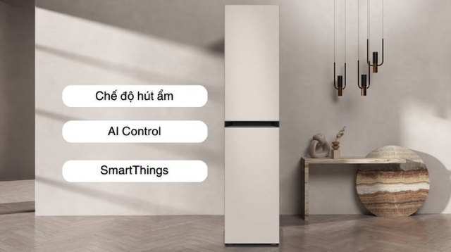 Tủ chăm sóc quần áo Samsung 3 móc DF18CB8600ERSV giải pháp chăm sóc quần áo chuyên nghiệp