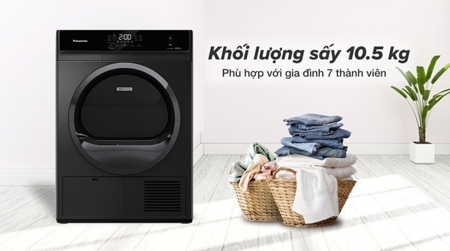 Đặc điểm nổi bật của máy sấy quần áo Panasonic 10.5kg NH-EH05JD1BV