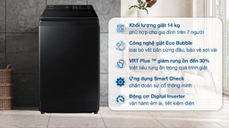 Hướng dẫn sử dụng tính năng Super Speed và Intensive Wash trên máy giặt Samsung lồng đứng WA14CG5886BV/SV hiệu quả nhất