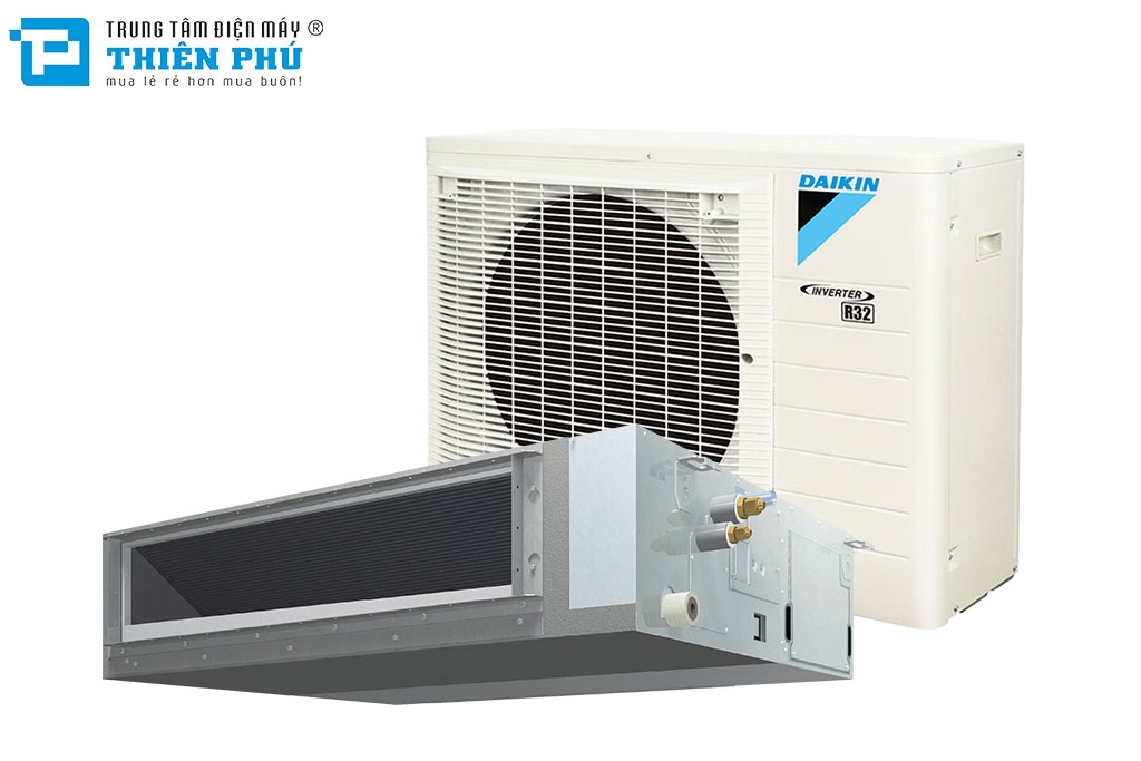 Điều Hòa Nối Ống Gió Daikin 1 Chiều Inverter 24000Btu FBFC71DVM9/RZFC71EY1 3 Pha