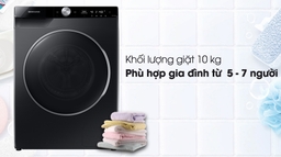 So sánh máy giặt samsung 10kg WW10T634DLX/SV và WW10TP44DSB/SV
