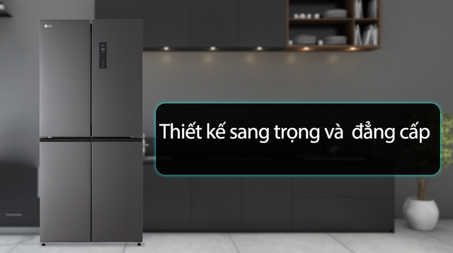 Tủ lạnh LG 4 cánh GR-B50BL có những tính năng gì nổi bật?