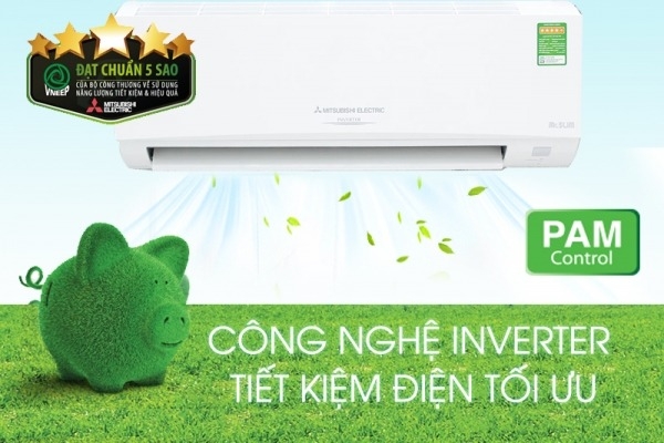 5 Lợi ích thiết thực khi dùng điều hòa Mitsubishi 12000 inverter MSY-JY35VF