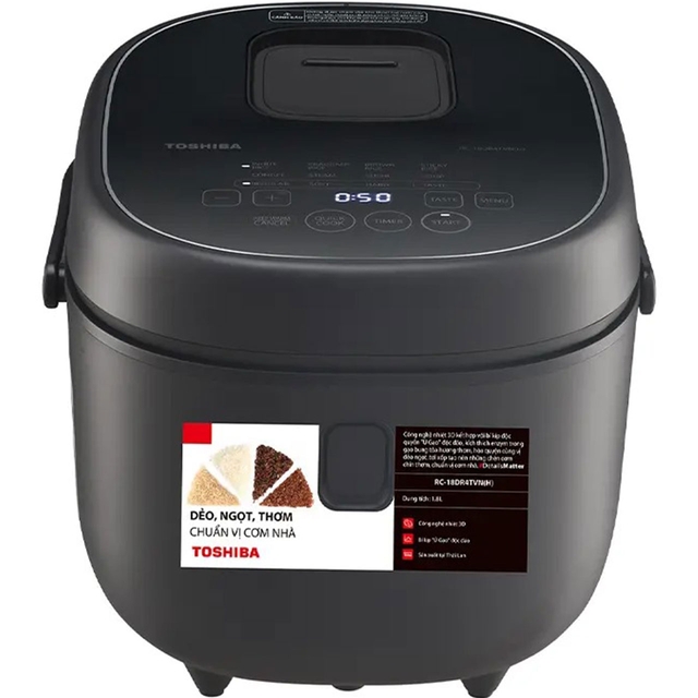 Nồi Cơm Điện Tử Toshiba 1.8Lít RC-18DR4TVN(H)