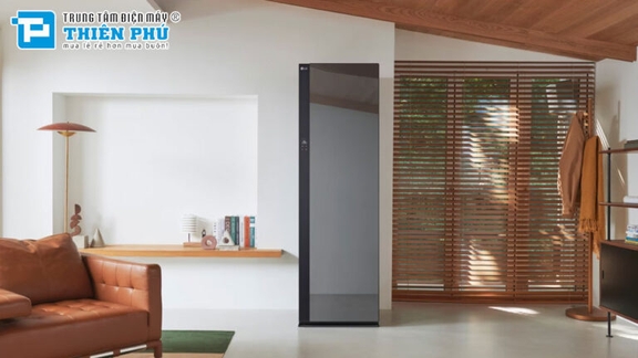 Tủ chăm sóc quần áo LG 5 móc SC5GMR80H không chỉ giặt sạch mà còn tô điểm không gian sống