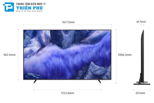 Smart Tivi Samsung QLED 75 Inch 4K Vision AI QA75QEF1AKXXV