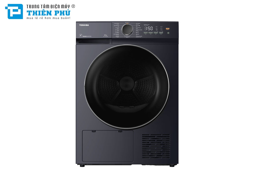 Máy Sấy Quần Áo Toshiba Inverter 8Kg TD-T21B90HWV(MG)