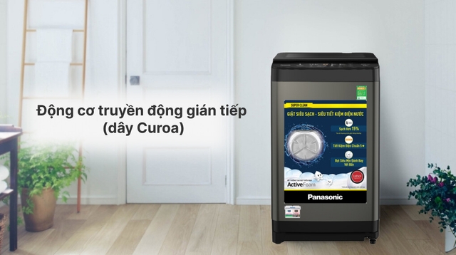 Máy giặt Panasonic lồng đứng NA-F82Y01DRV giặt sạch hiệu quả, tiết kiệm điện nước