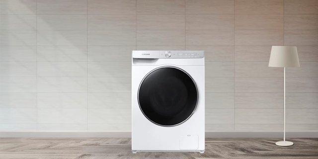 Giặt sạch không lo tốn điện với máy giặt Samsung 12kg WW12CGP44DSH/SV