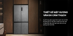 Tủ lạnh Aqua inverter Multi Door AQR-M727XA(GS)U1 sang trọng, hiện đại và tiết kiệm năng lượng