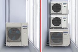 Tối ưu không gian, tiết kiệm điện với hệ thống điều hòa multi Panasonic 2 chiều CU-4Z80WBH-8
