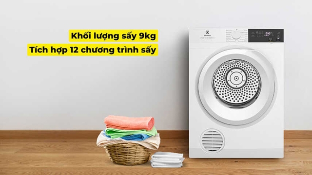 Những đặc điểm hiện đại của máy sấy quần áo Electrolux EDV904N3SC tối ưu hóa cuộc sống