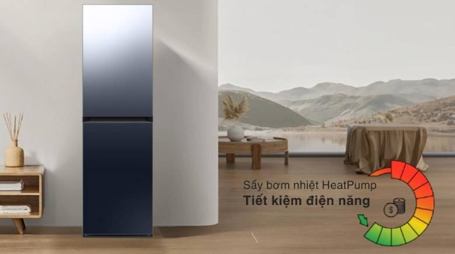 Tủ chăm sóc quần áo Samsung Bespoke DF24CB9900CRSV hiện đại và tinh tế