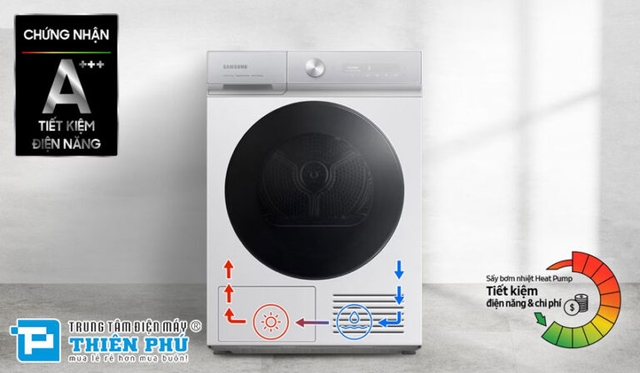 Những lý do bạn nên lựa chọn ngay chiếc máy sấy quần áo Samsung 9kg DV90BB9440GH/SV