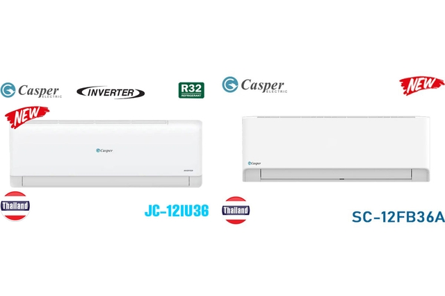 So sánh giữa JC-12IU36 và SC-12FB36A, model điều hòa Casper nào tốt nên mua?
