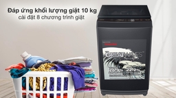 Máy giặt Toshiba inverter 10Kg AW-DM1100JV(MK) giải pháp giặt giũ tiện nghi cho gia đình