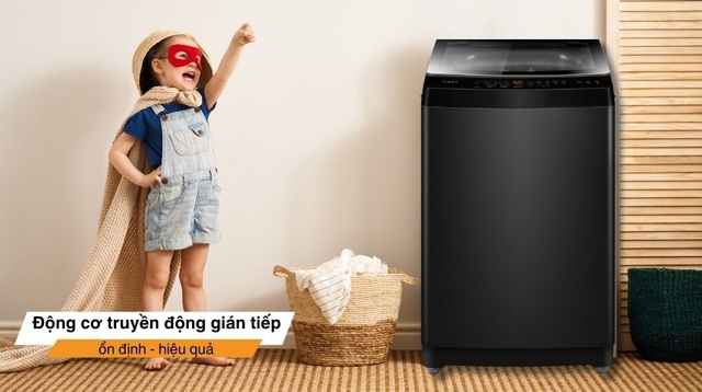Máy giặt Aqua 9Kg AWM9-316K(B) giặt sạch vượt trội, tiết kiệm điện năng tối đa